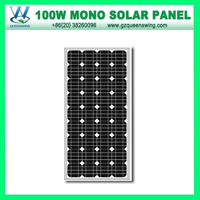Monocrystalline панель солнечных батарей 100W (QW-M100W)